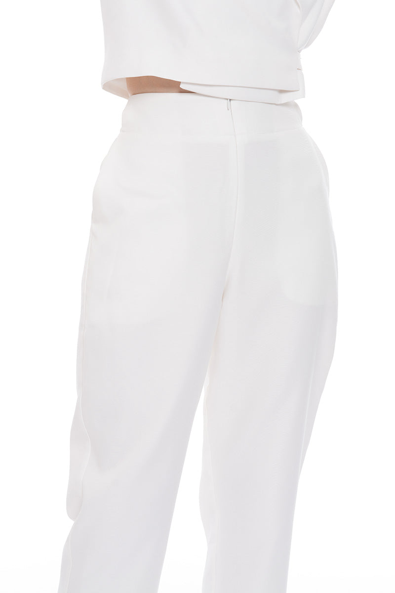 Capri Pants In White