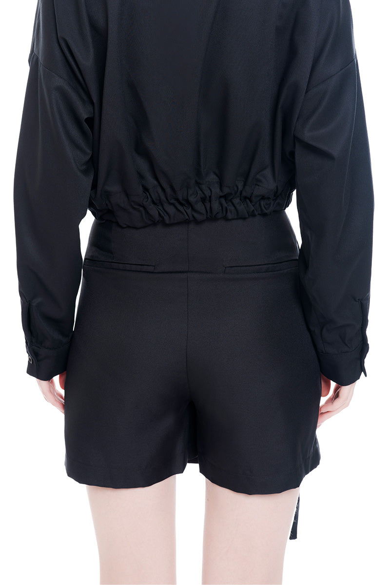 Buckle 15 Mini Skort In Black