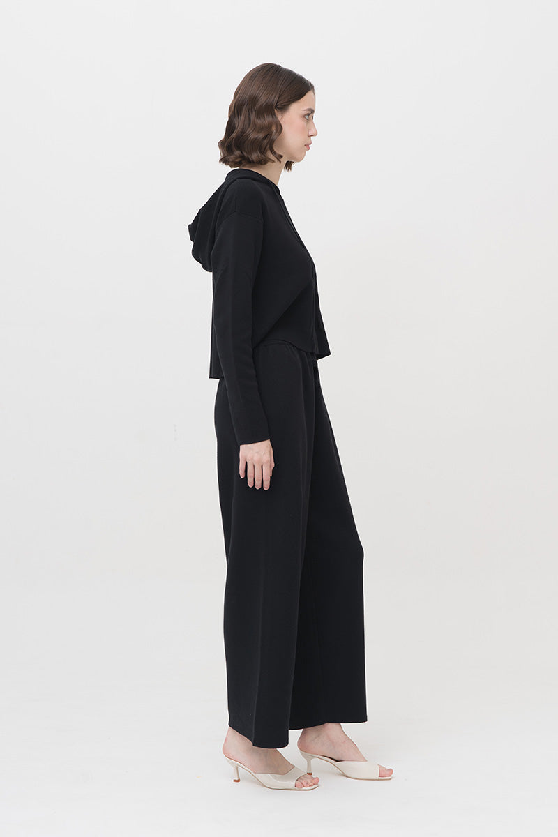 Essential Cotton-Jersey Sweatpants In Black