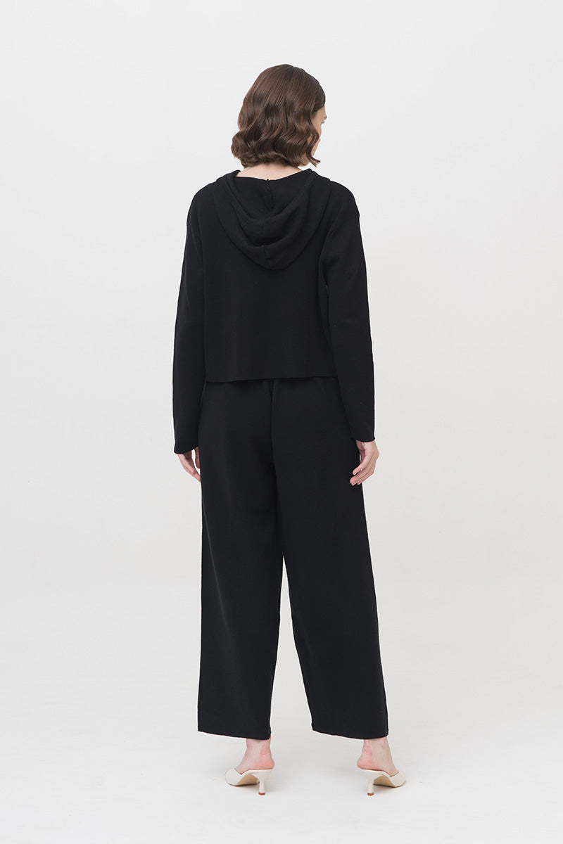 Essential Cotton-Jersey Sweatpants In Black