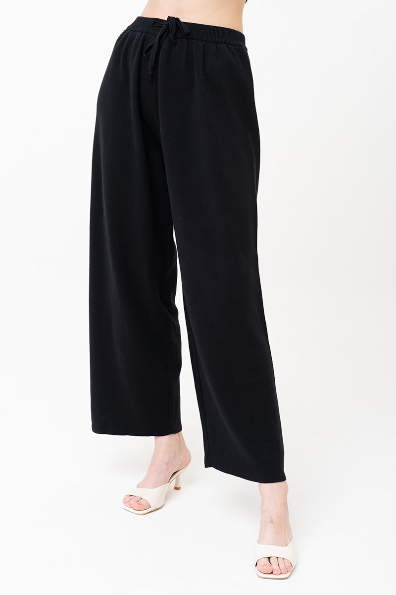 Essential Cotton-Jersey Sweatpants In Black