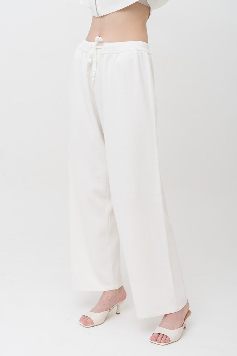 Essential Cotton-Jersey Sweatpants In Ivory