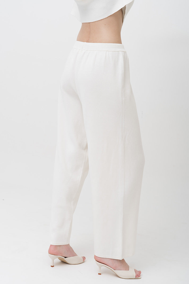 Essential Cotton-Jersey Sweatpants In Ivory