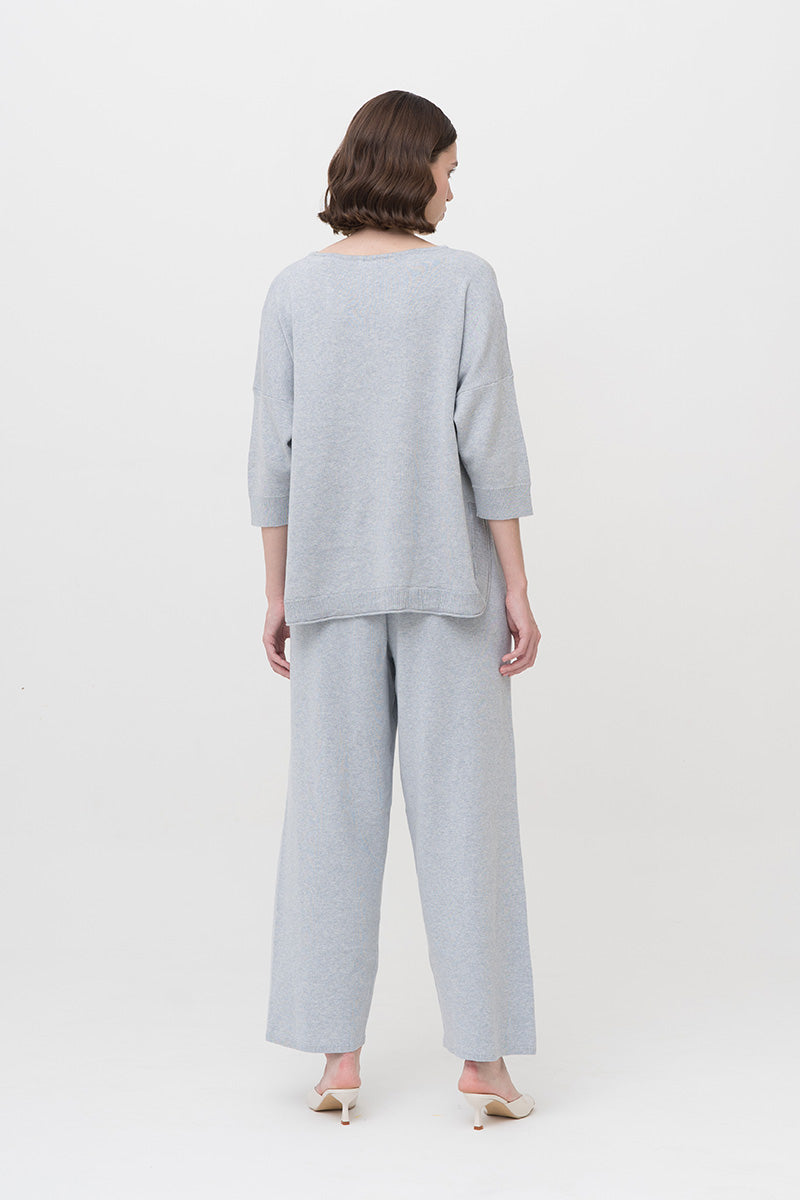 Essential Cotton-Jersey Sweatpants In Light Grey