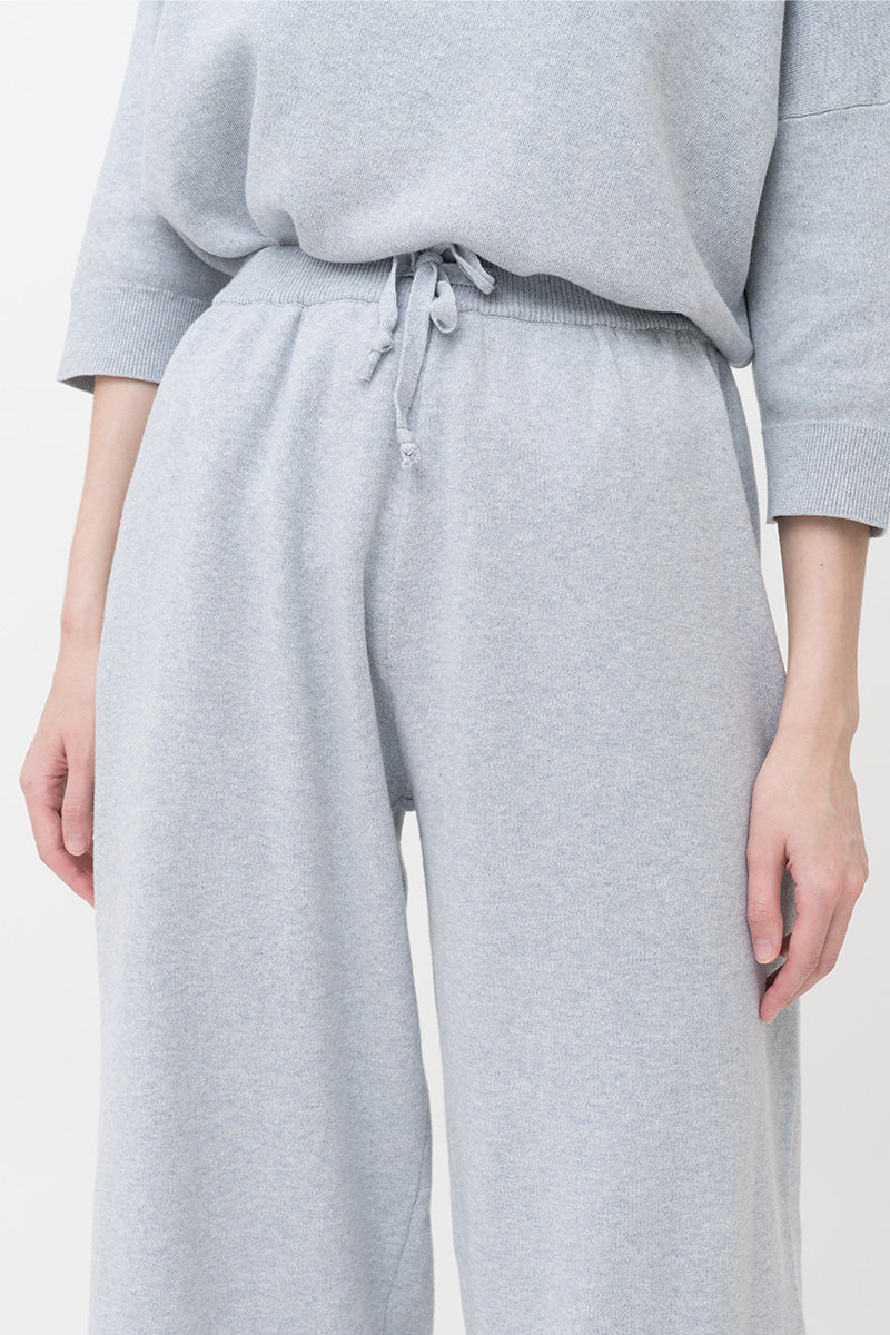Essential Cotton-Jersey Sweatpants In Light Grey