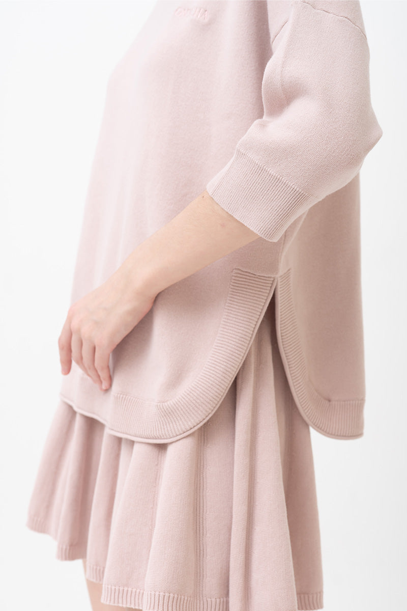 Essential Cotton-Jersey Sweatshirt In Dusty Pink