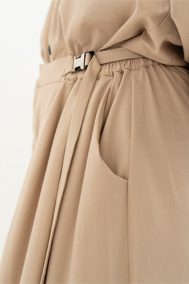 Buckle 15 Pants In Beige