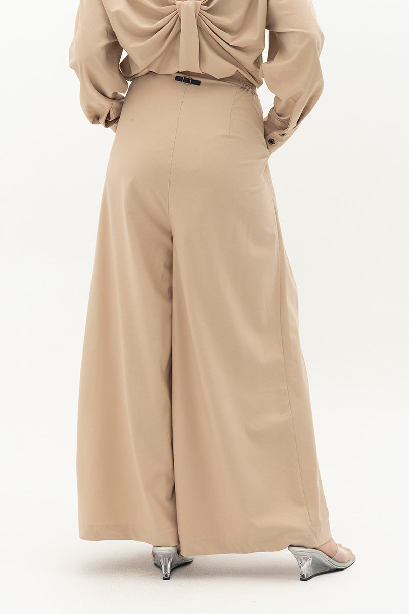 Buckle 15 Pants In Beige