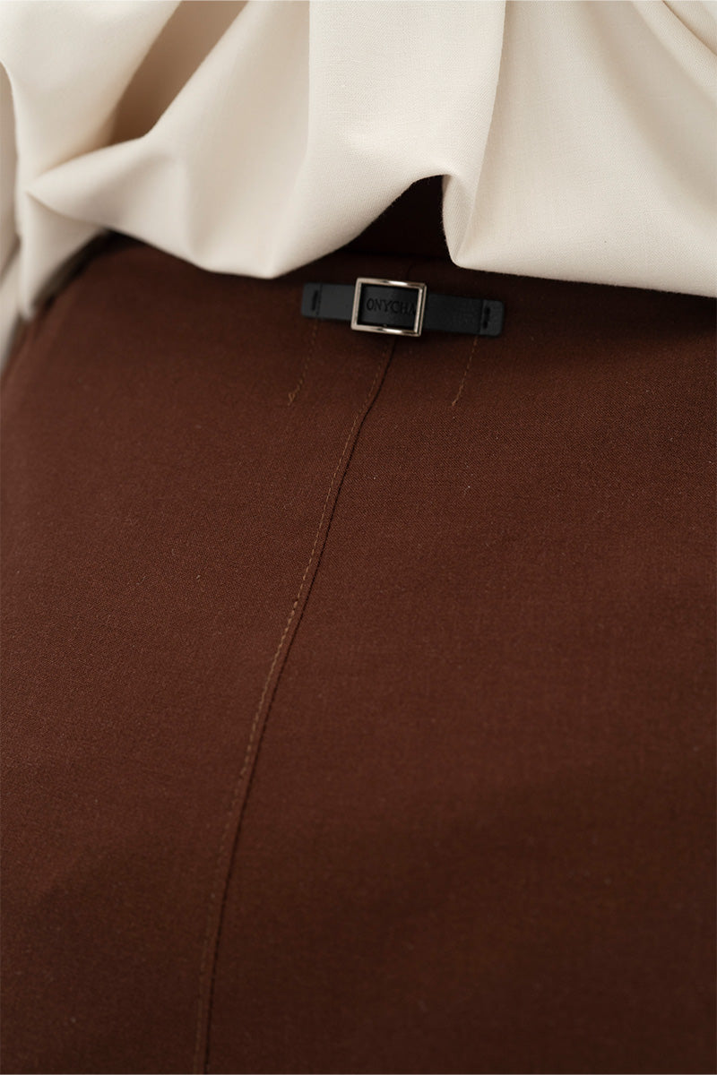 Buckle 15 Pants In Chocolate Brown