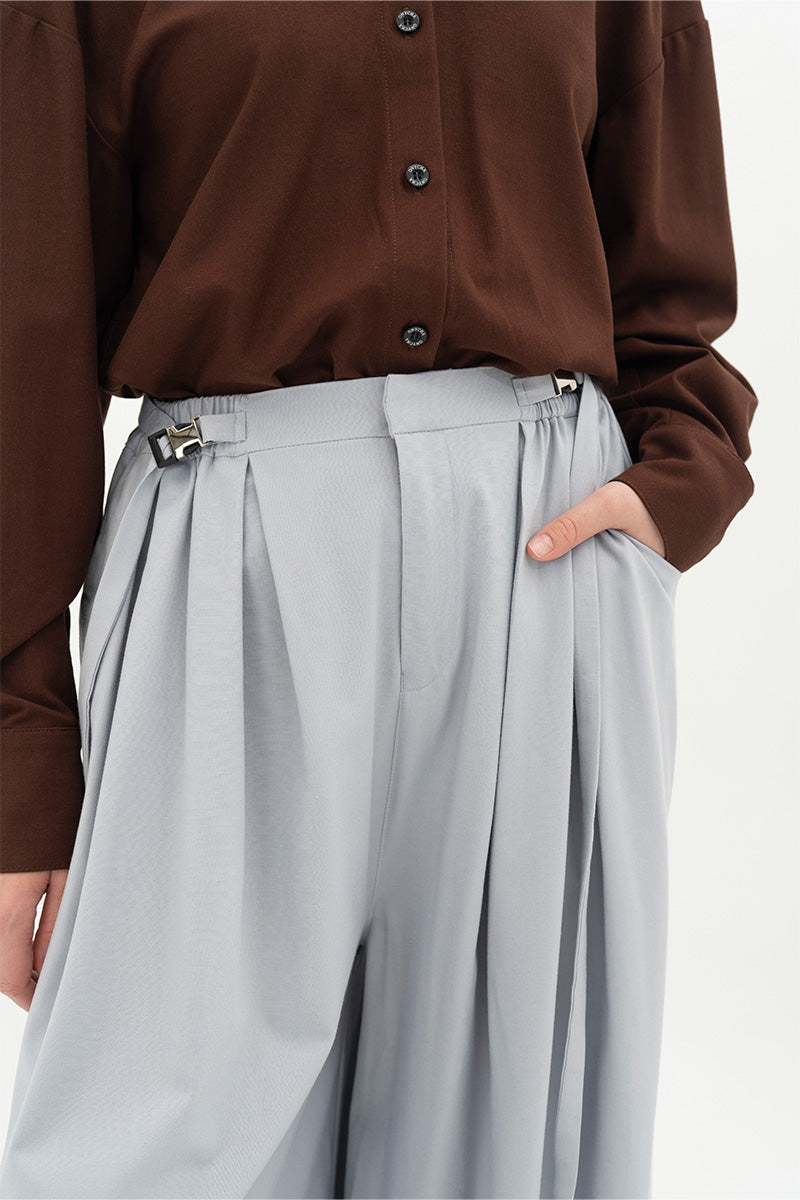 Buckle 15 Pants In Light Slate Grey