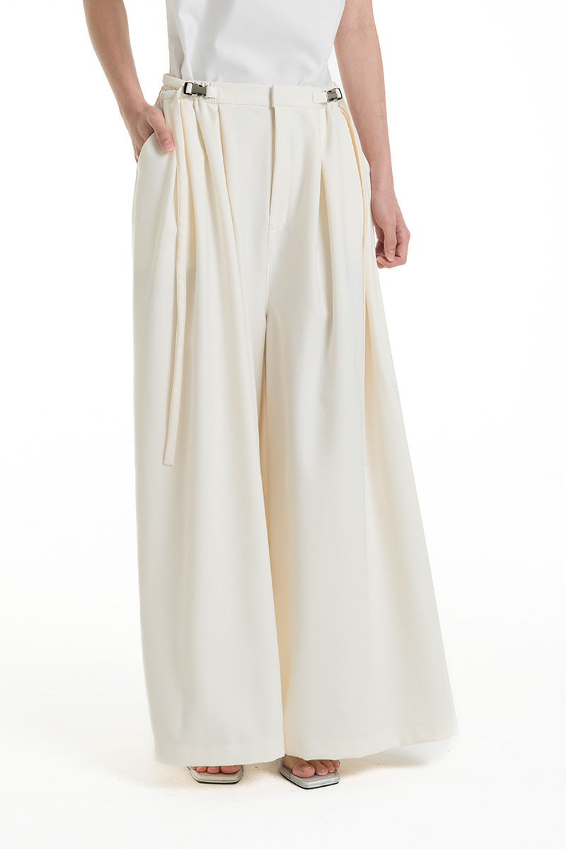 Buckle 15 Pants In Ivory