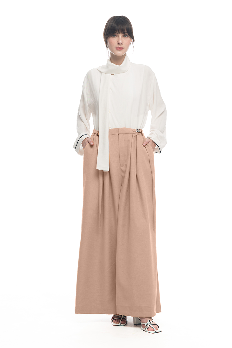 Buckle 15 Pants In Camel