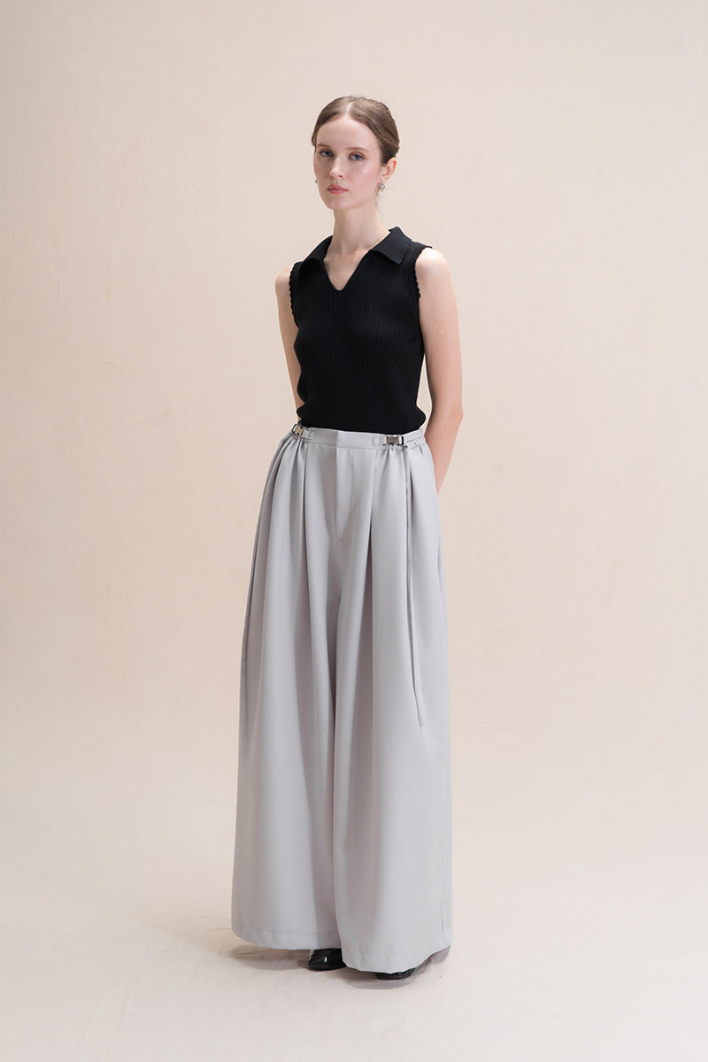Buckle 15 Pants In Light Grey