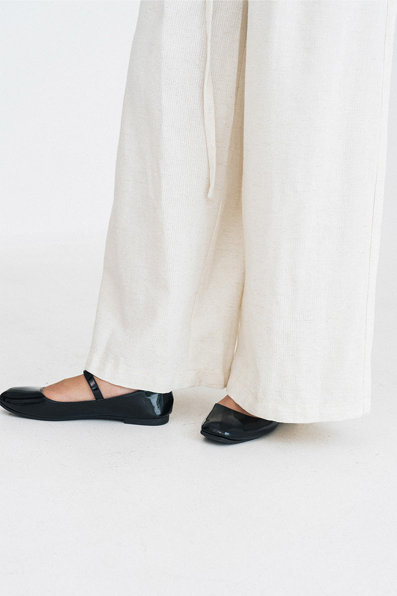 Buckle 15 Natural Long Pants In Broken White