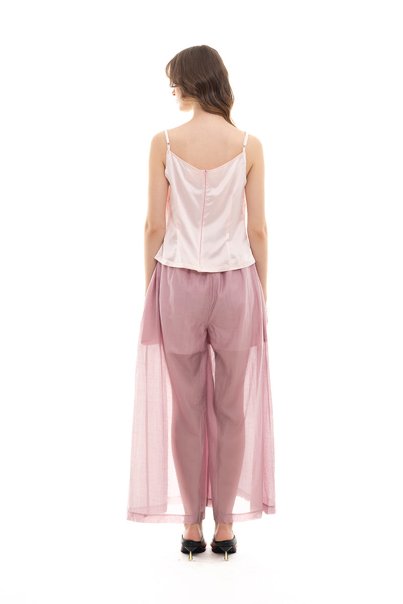 Camisole Top In Ballet Pink