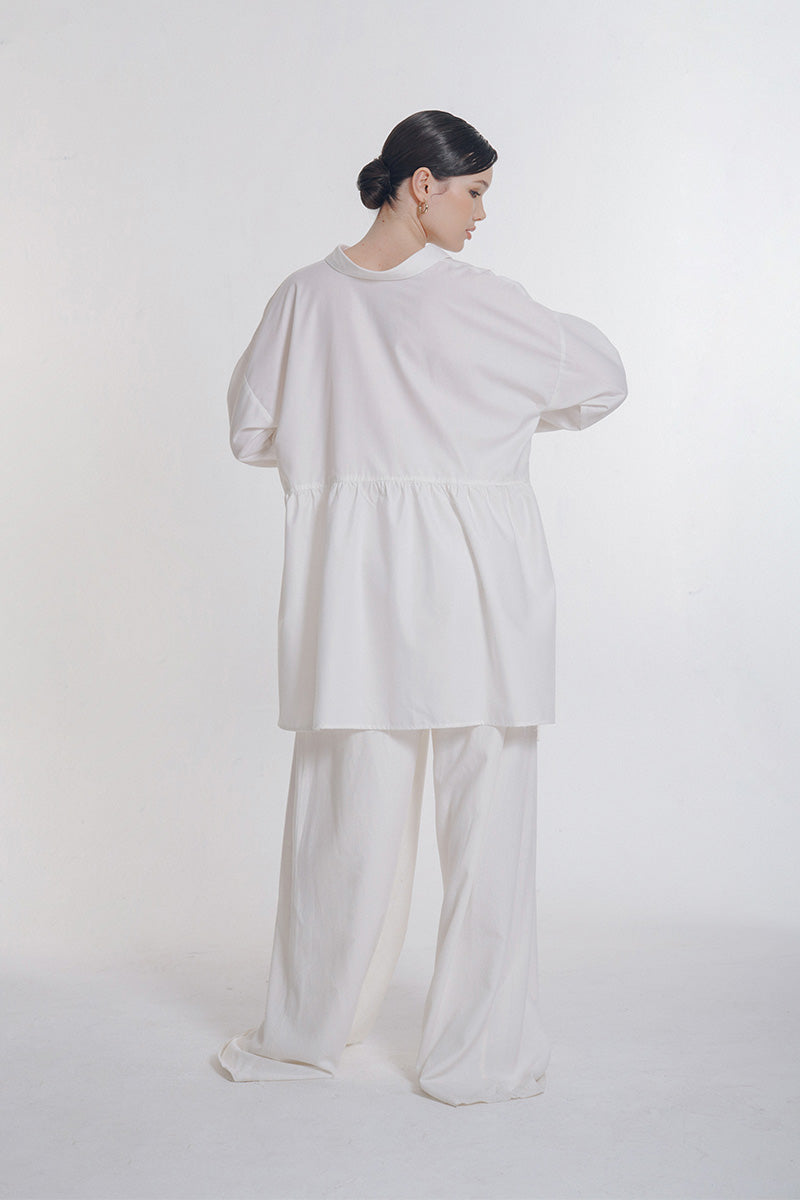 Oversized Shirt In White