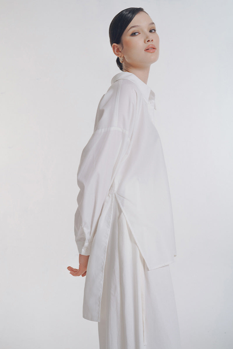 Oversized Shirt In White