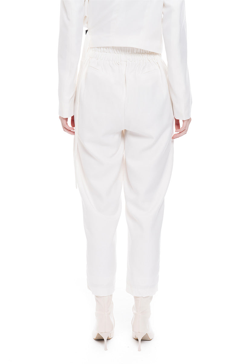 Capri Pants In White
