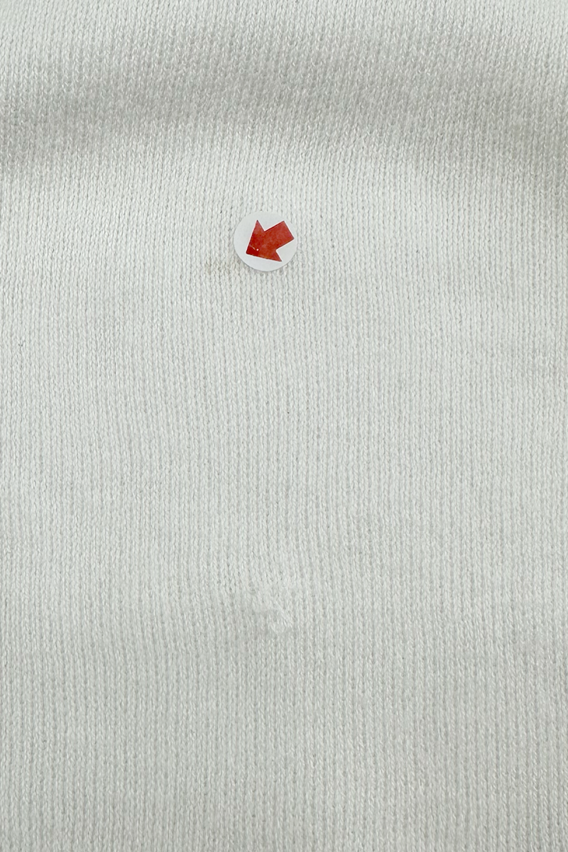[DEFECT] Essential Cotton-Jersey Hoodie In Ivory 1