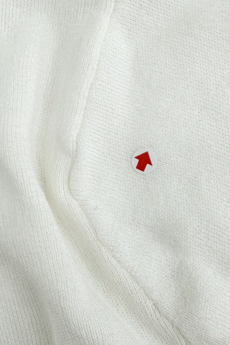 [DEFECT] Essential Cotton-Jersey Hoodie In Ivory 2