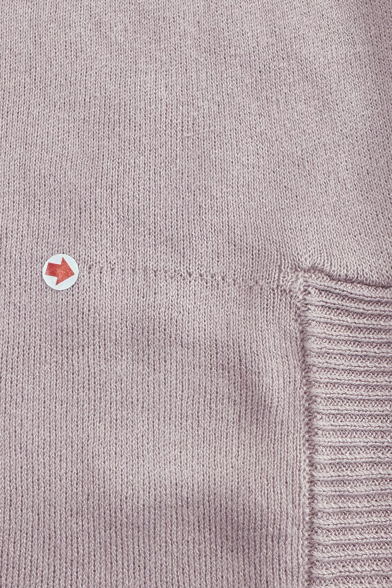 [DEFECT] Essential Cotton-Jersey Sweatshirt In Dusty Pink