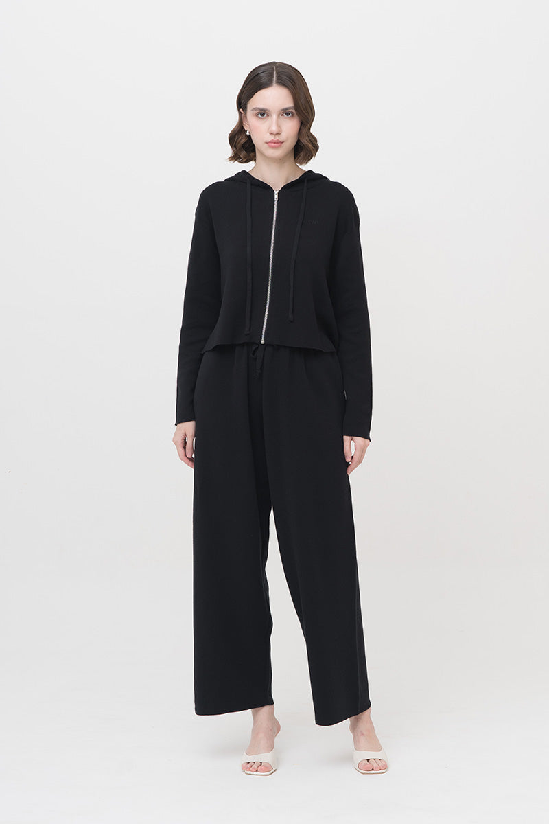 Essential Cotton-Jersey Sweatpants In Black