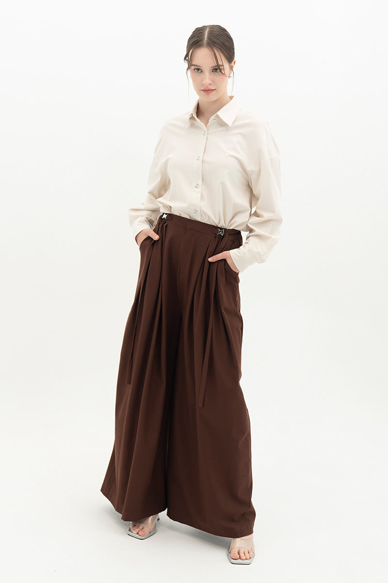 Buckle 15 Pants In Chocolate Brown