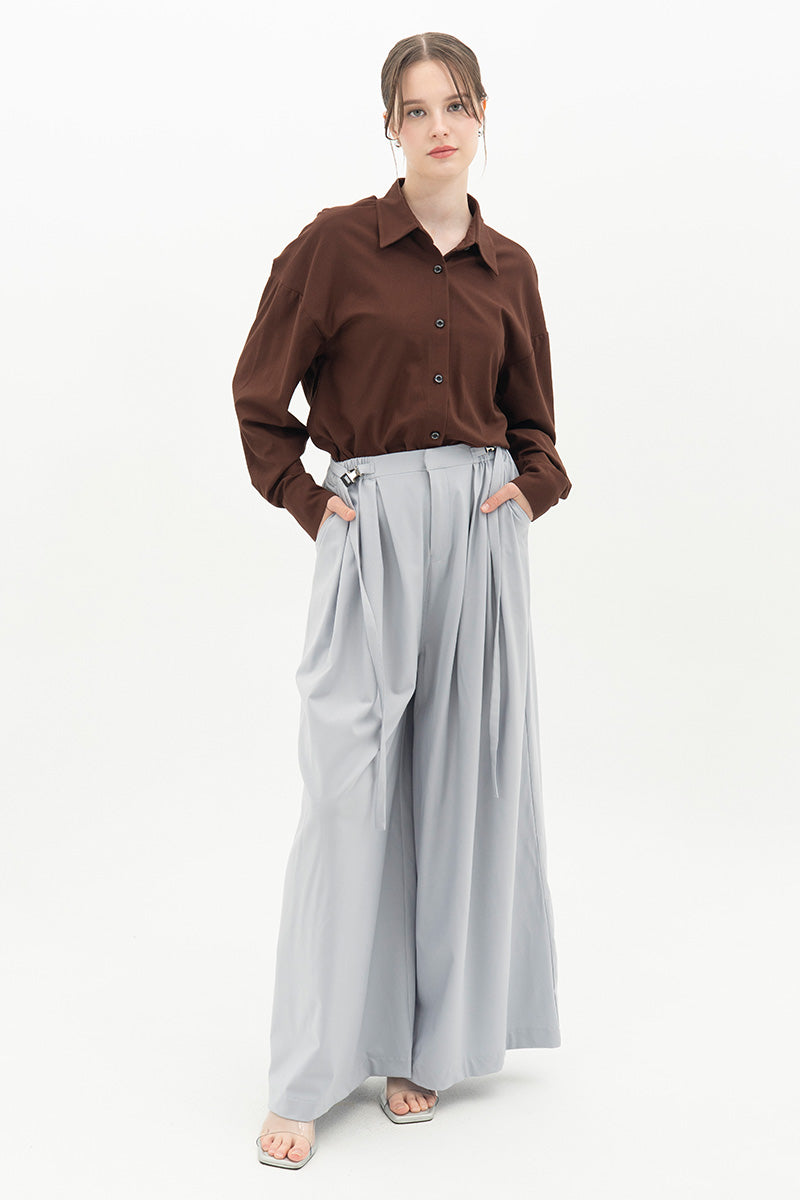 Buckle 15 Pants In Light Slate Grey