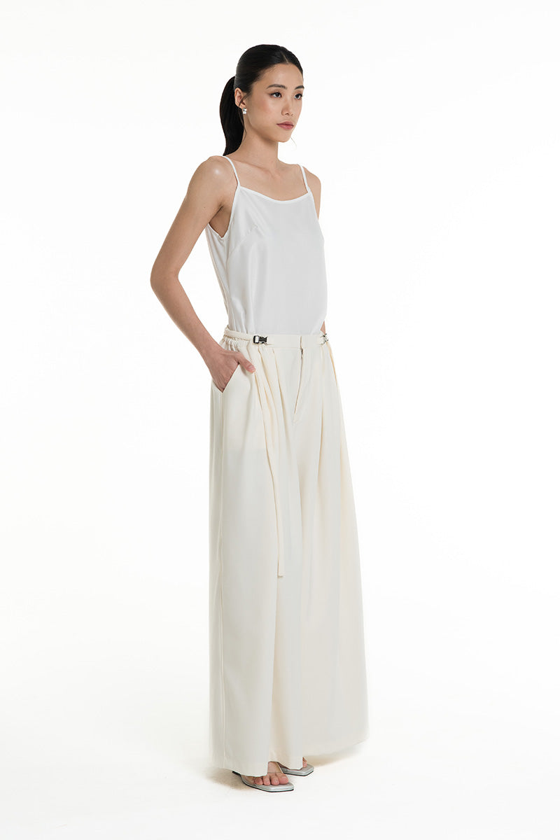 Buckle 15 Pants In Ivory