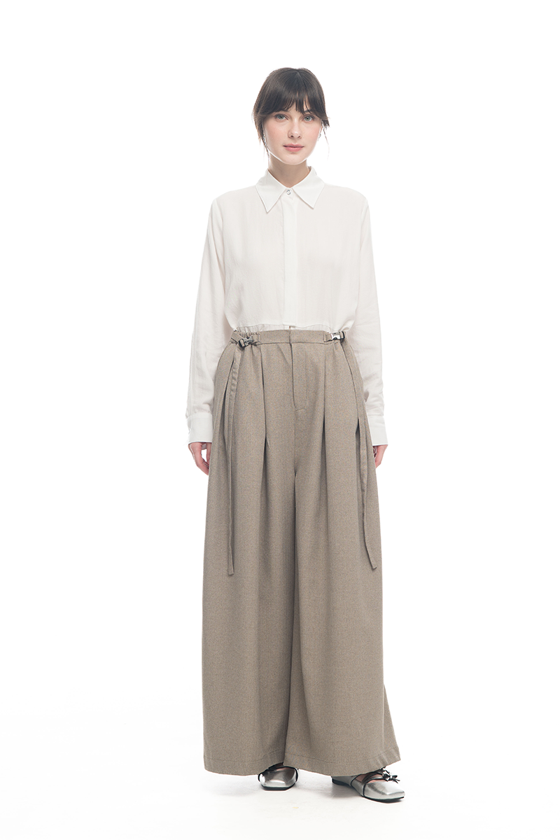 Buckle 15 Pants In Taupe