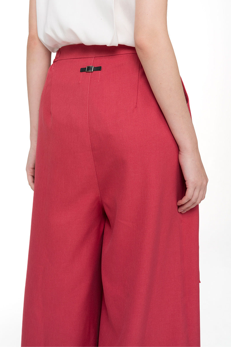 Buckle 15 Pants In Brick Red