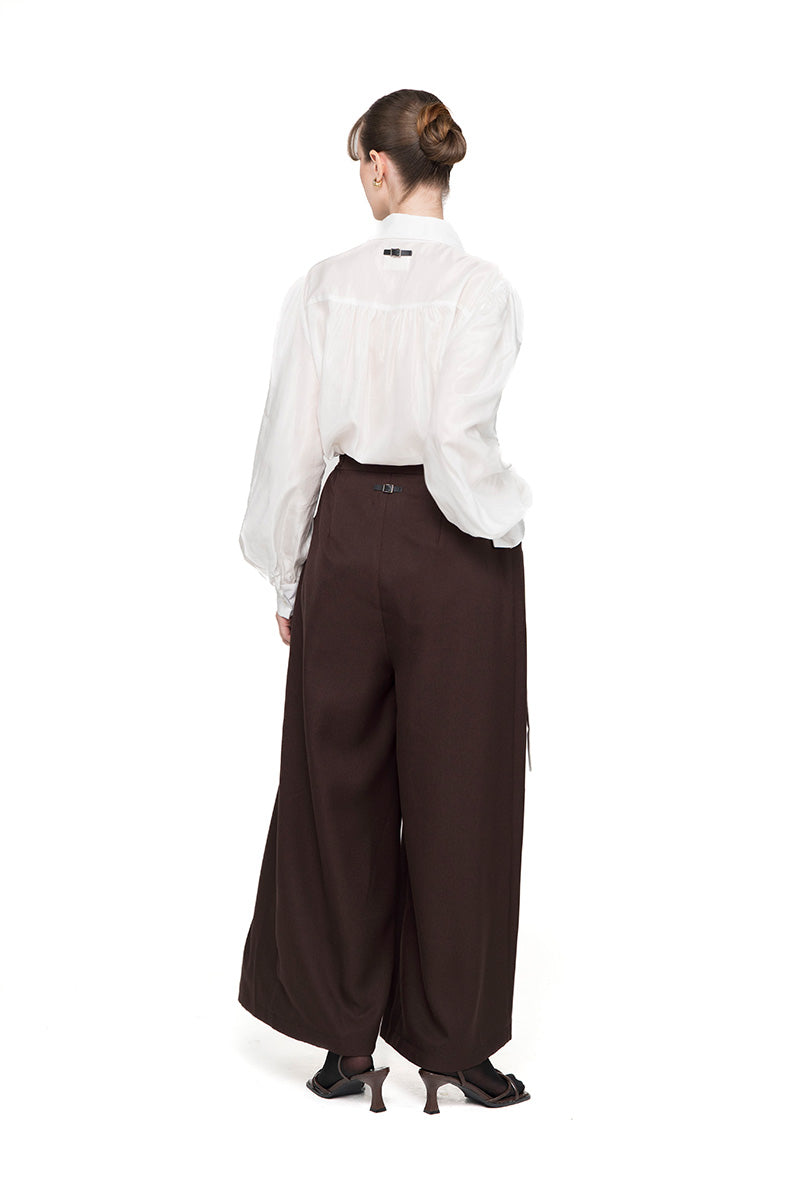 Buckle 15 Pants In Dark Brown