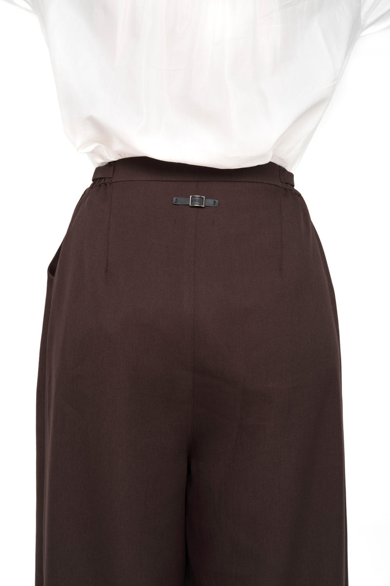 Buckle 15 Pants In Dark Brown